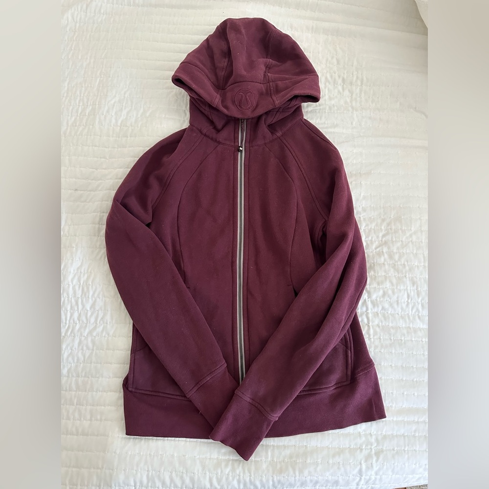 Lululemon Scuba Full-Zip Hoodie size 10